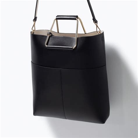 zara box bag with metal clasp frame|zara handbags sale.